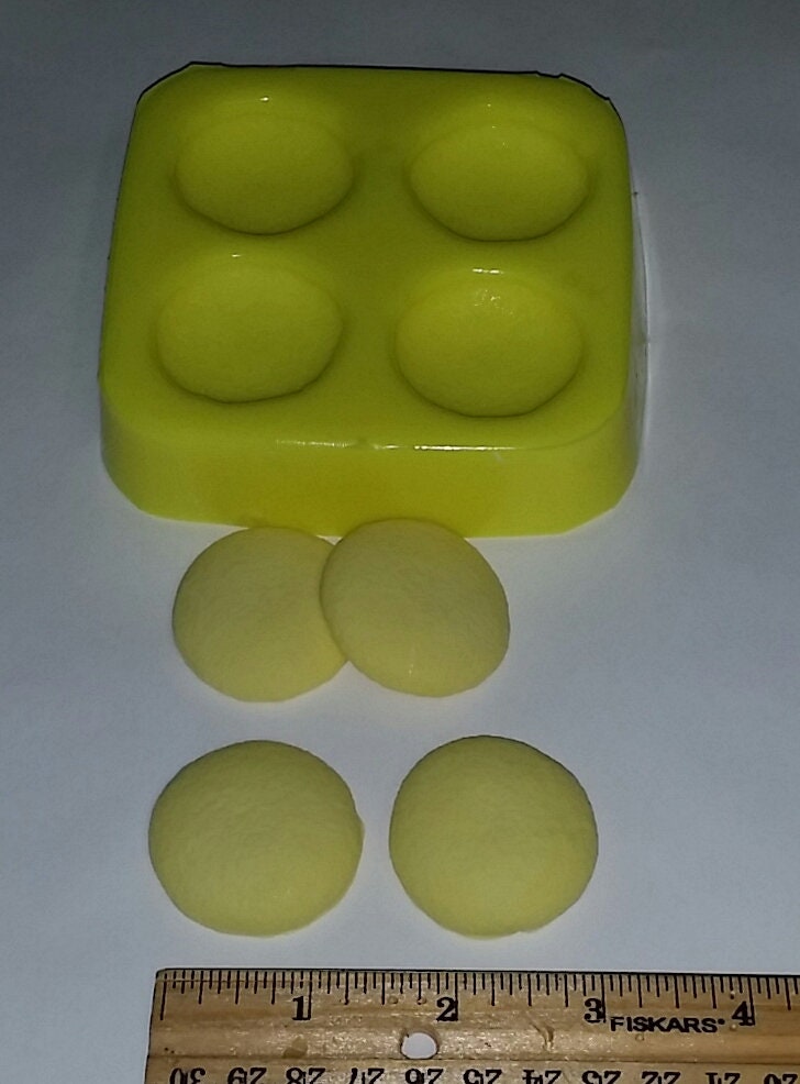 Vanilla Wafers Soap & Candle Mold -4 cavity mold