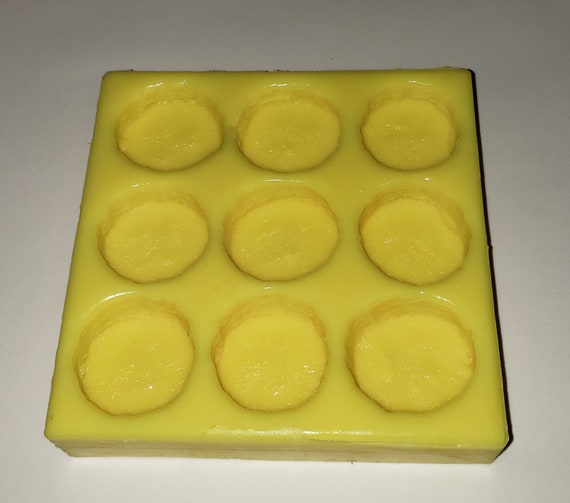 Banana Slices Soap & Candle Mold 9 Cavities Etsy