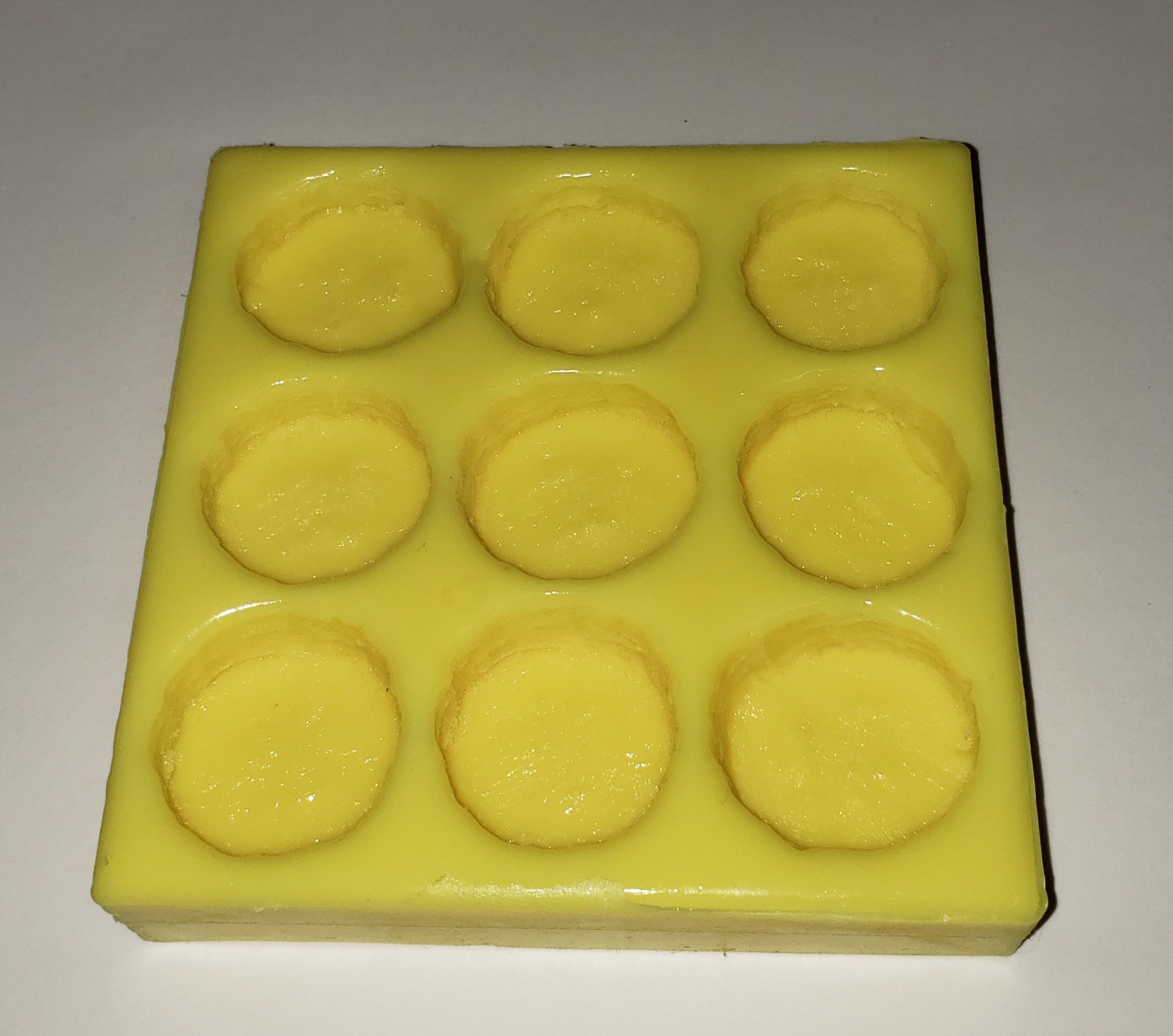 Banana Slices Soap & Candle Mold- 9 cavities