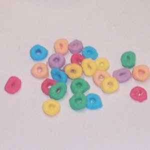 Fruit Circles/Fruit Loops type Cereal Soap & Candle Mold