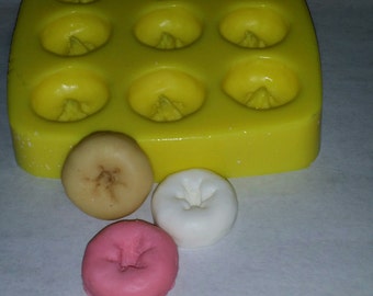 Mini Donuts Soap & Candle Mold - 9 cavities