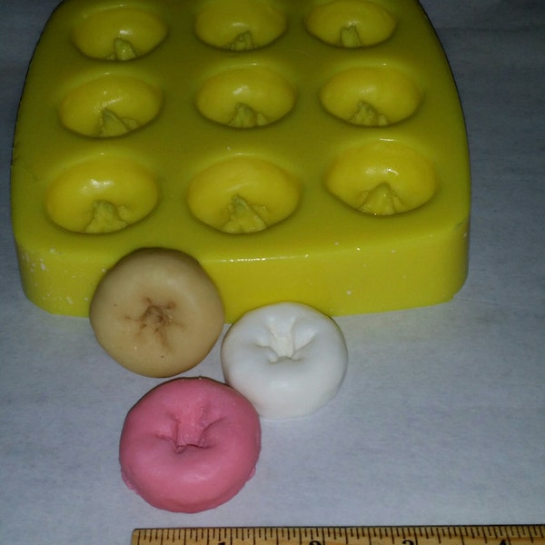 Mini Donuts Soap & Candle Mold - 9 cavities