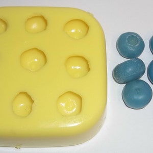 Blueberries Soap & Candle Mold-9 cavities