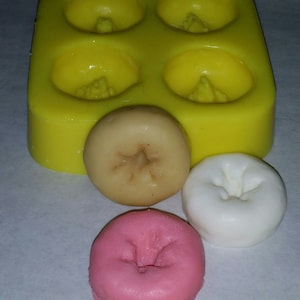 Mini Donuts Soap & Candle Mold - 4 cavities