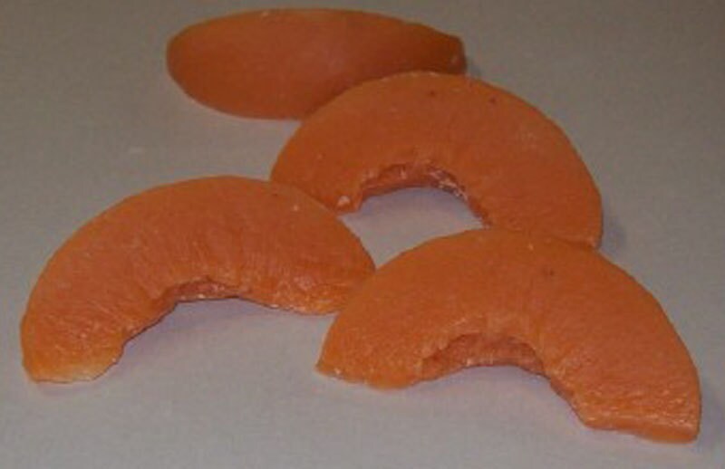 Peach/Fruit Slices Soap & Candle Mold- 2 cavities