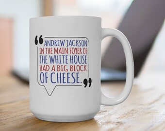Bartlet for America West Wing Inspired Campaign Mug 15oz Deluxe Double-Sided Coffee Tea Mug Bartlet for America West Wing Inspired Campaign Mug 15oz Deluxe Double-Sided Coffee Tea Mug