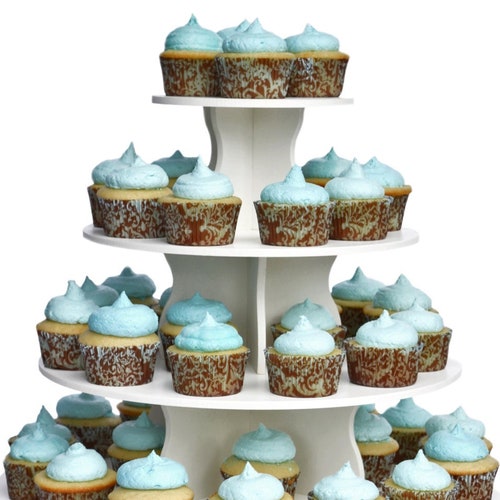 Square Wedding Cupcake Tower Standreusable and Adjustable Etsy