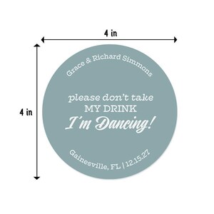 Single coaster with size measurements. 4 inch width and 4 inch height.