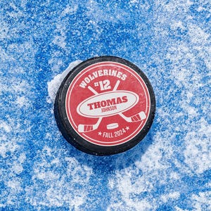 Personalized Hockey Team Puck | Hockey Player Gift | Perfect for Sports Fan | Gift for Kid | Custom Sport Gift | Hockey End of Season Award