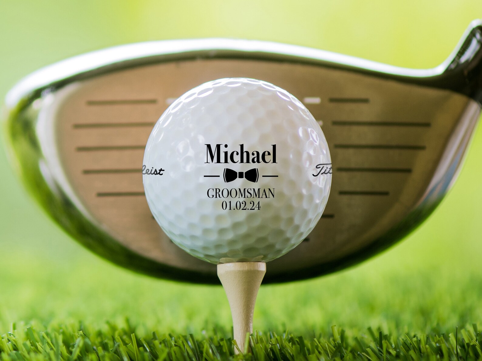 Personalized Custom Name Golf Balls Titleist Pro V1 Etsy
