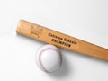 Upload Your Custom Logo Mini Bat | Corporate Gift | End of Season Award | Custom Kid Trophy | Birthday Gift | Laser Engraved Baseball Gift