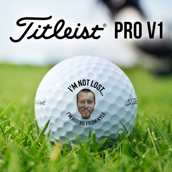 Custom Golf Ball Pro V1 Etsy