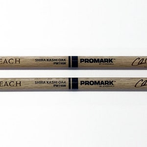 Personalized Laser Engraved Shira Kashi Oak Drum Sticks Father's Day Gift Perfect Gift for Drummers or Bands image 4