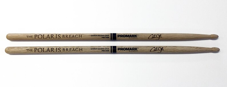 Personalized Laser Engraved Shira Kashi Oak Drum Sticks Father's Day Gift Perfect Gift for Drummers or Bands image 4