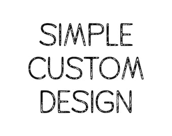 Simple Custom Design | Coaster Add-On