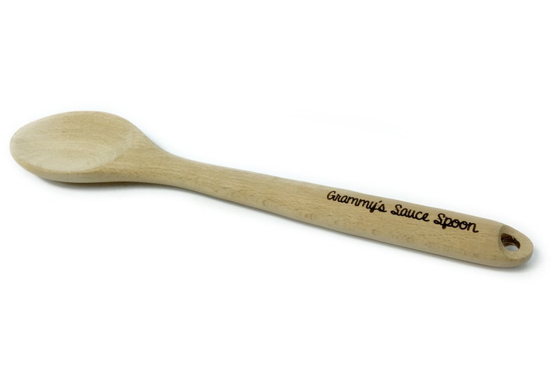 Personalized Laser Engraved Wooden Spoon & Spoon Rest Etsy