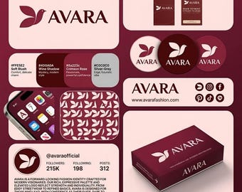 Elevate Your Brand with Custom Branding, Logo Design, Professional Brand Identity, Unique Logos, Color Palettes, Social Media Kits