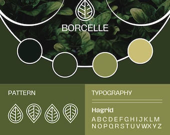 Premium Custom Brand Identity Kit,  Custom Logo, Typography, Color Palette, Pattern & Full Brand Guidelines for a Stunning Brand Presence