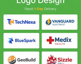 Custom Logo Design, Professional Brand Logo, Creative Logo Design, Custom Brand Identity, Business Logo for Startups & E-Commerce