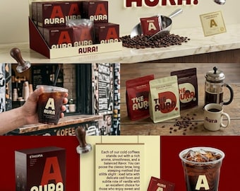 Premium Coffee Branding Package, Custom Logo, Cafe Brand Identity, Packaging Design, Product Mockups, Social Media Kit, Visual identity