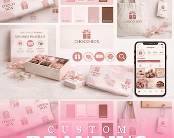 Custom Branding , Logo Design Package , Complete Business Identity Kit with Logo Variations,  Packaging, Social Media , Print Ready Files