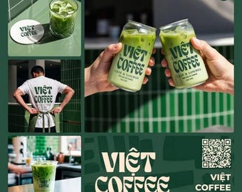 Modern Coffee Shop Branding, Custom Cafe Logo, Brand Identity, Packaging Design, Menu Design, Social Media Kit, hiring a designer.