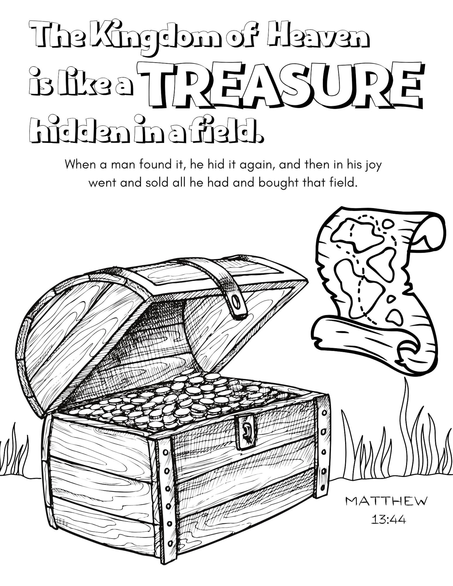 Kingdom of Heaven Printable Coloring Pages - Etsy