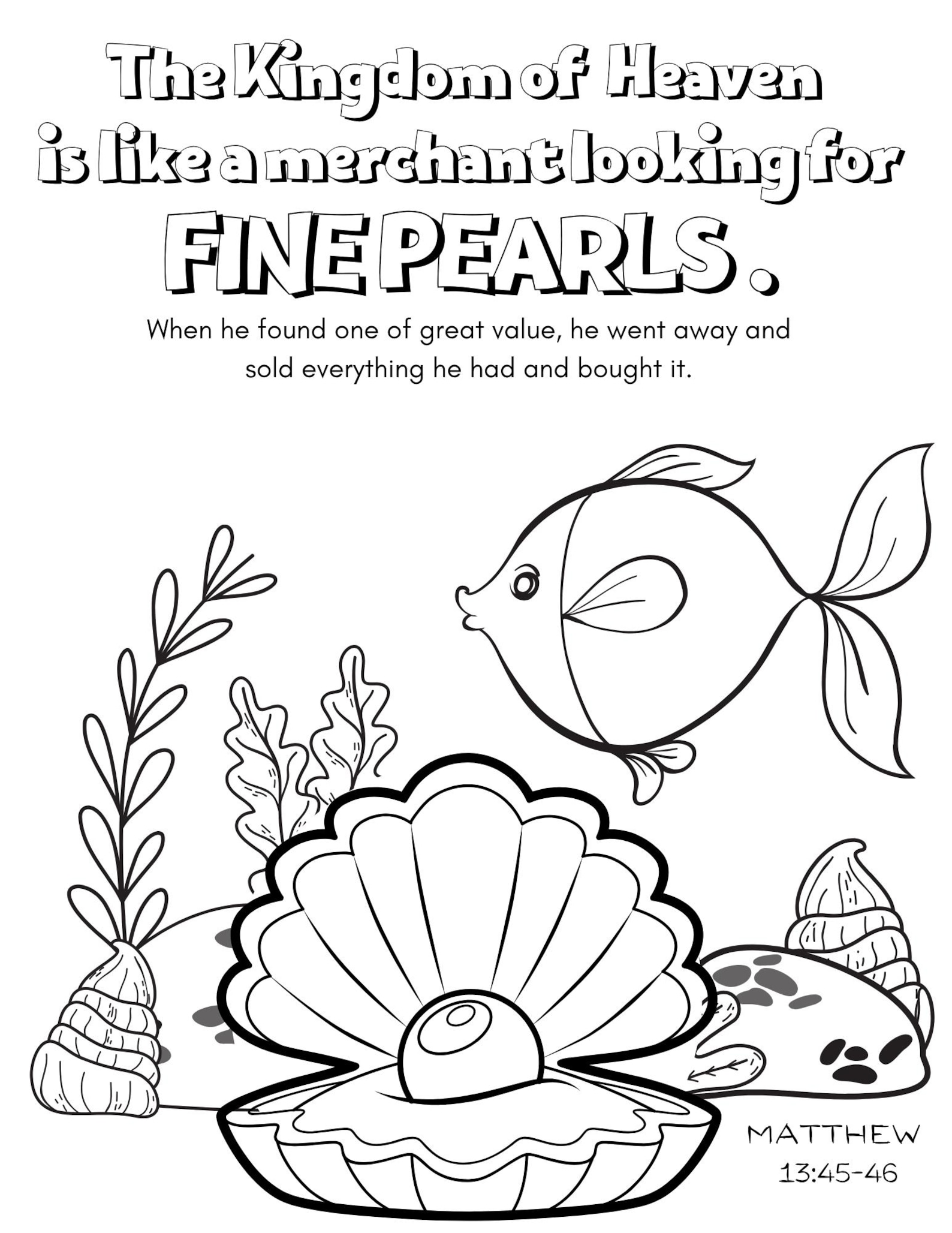 Kingdom of Heaven Printable Coloring Pages - Etsy