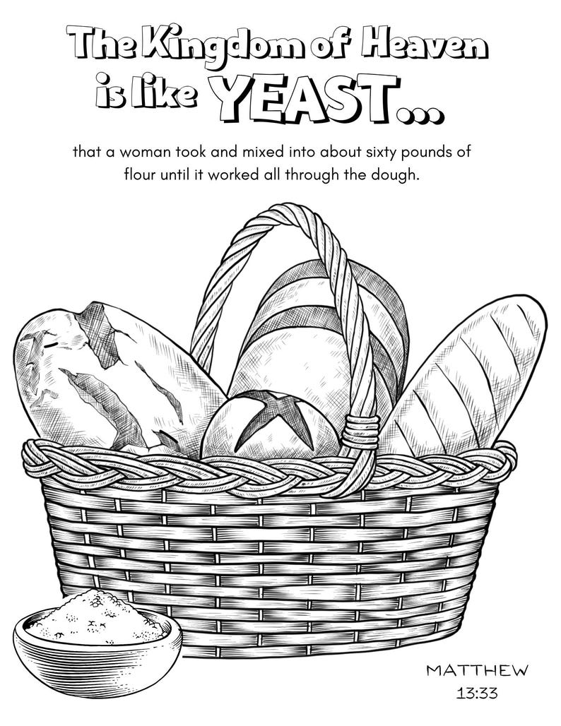 Kingdom of Heaven Printable Coloring Pages - Etsy