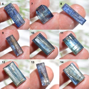 Translucent Kyanite Gemstone, Blue Flashy Cabochon, Spectrolite Rectangle Stone