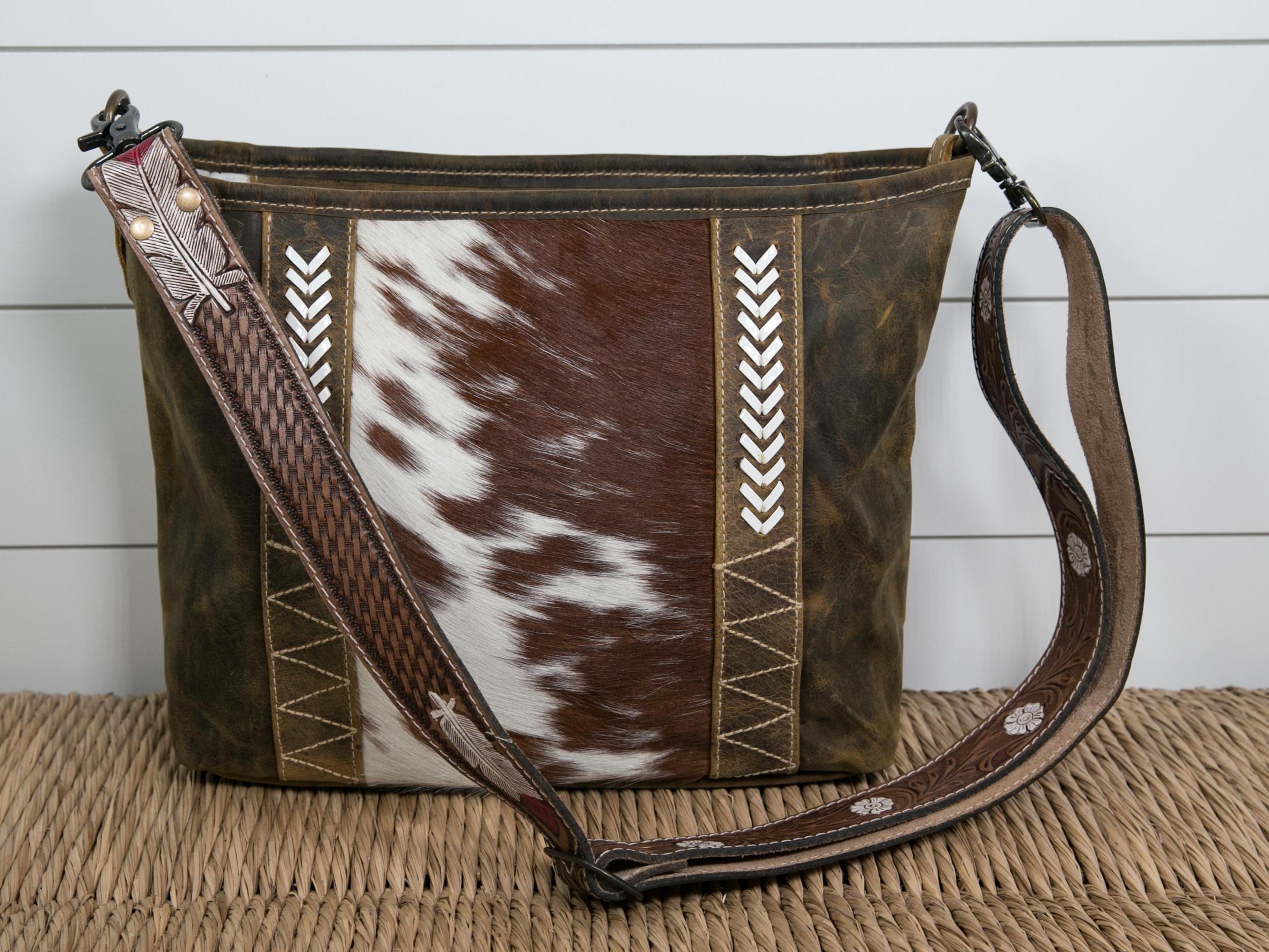 Cow Leather Bag - Etsy