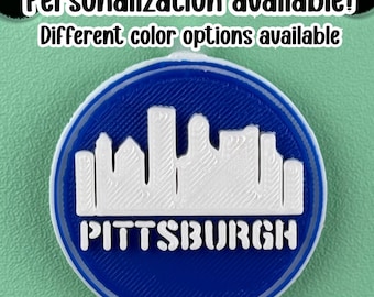Charm de sac personnalisé Pittsburgh Bogg