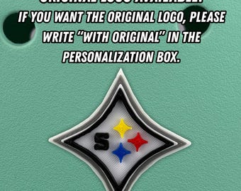 Personalized Pittsburgh Football Bogg Bag Name Tag, Steelers Bogg Bag Charms, Bogg Bag Steelers Name Tag, Steelers Custom Bag Tag