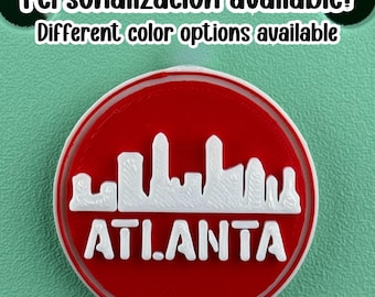Personalized Atlanta  Bogg Bag Charm