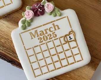 Save the Date Bridal Shower Cookies, Bridesmaid Proposal gifts, Bachelorette Cookie Favors - 1 pc