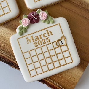 Save the Date Bridal Shower Cookies, Bridesmaid Proposal gifts, Bachelorette Cookie Favors - 1 pc