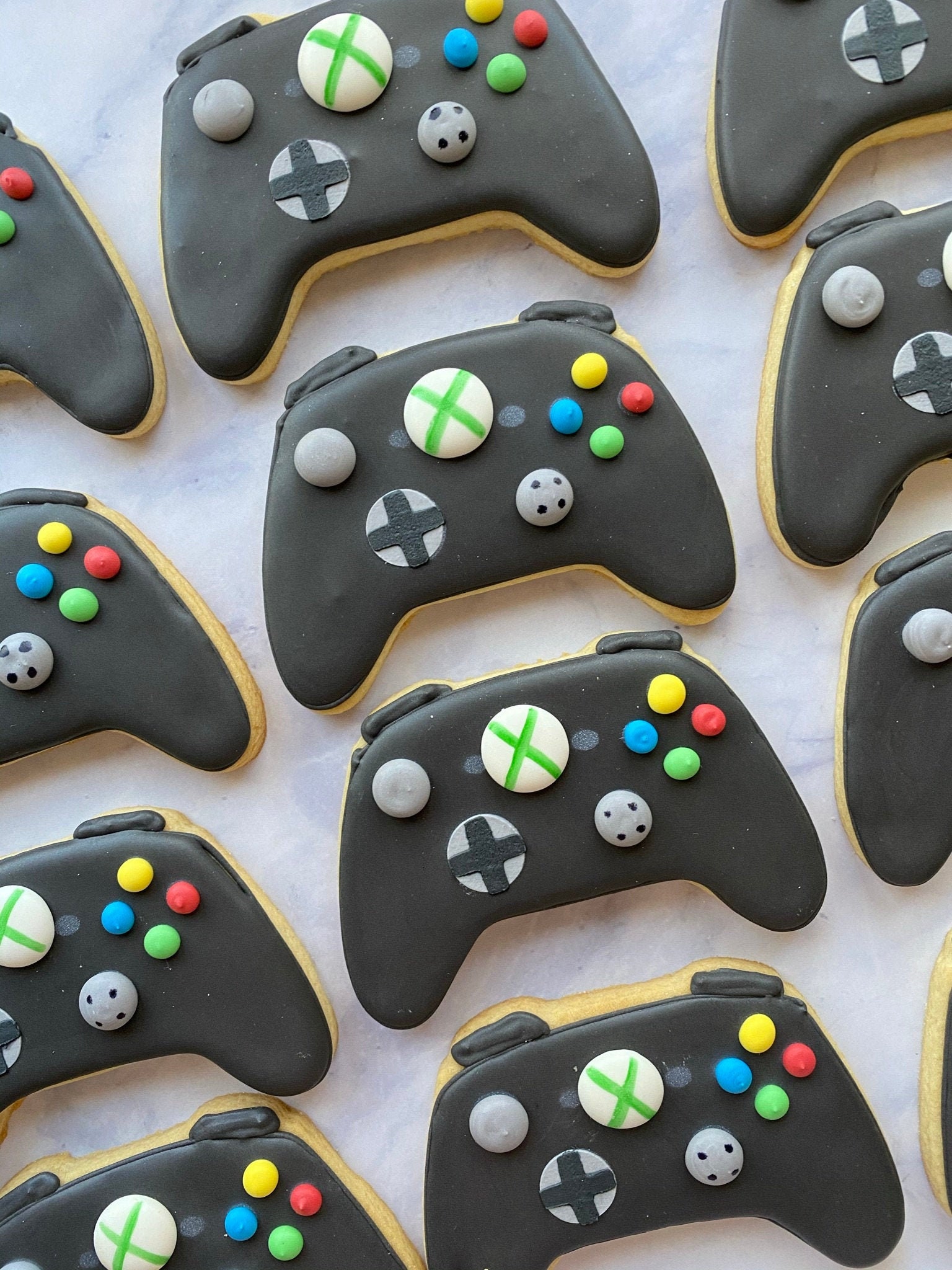 Video Game Controller Cookies XBox controller cookies Game Etsy México
