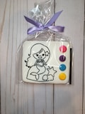 Paint Your Own Mermaid Cookies, Mermaid Birthday Favors, Under the Sea Edible Birthday Favors