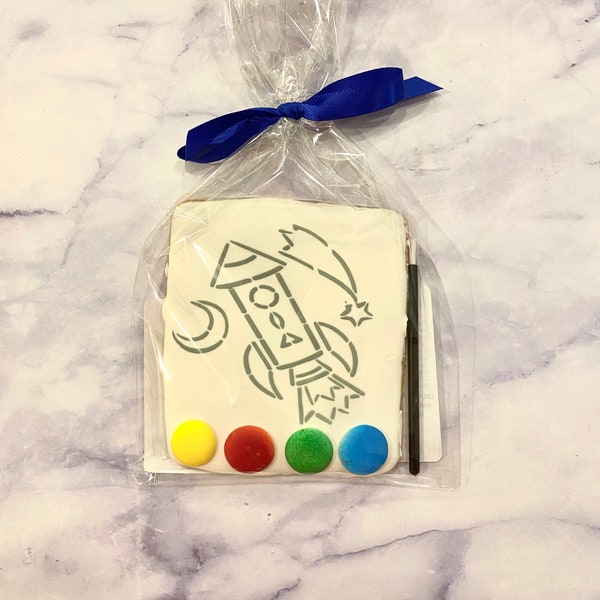 Outer Space Cookie - Etsy