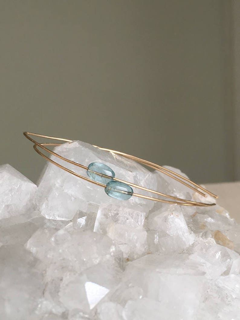 Aquamarine Earrings Aquamarine Hoops Aquamarine Jewelry Etsy
