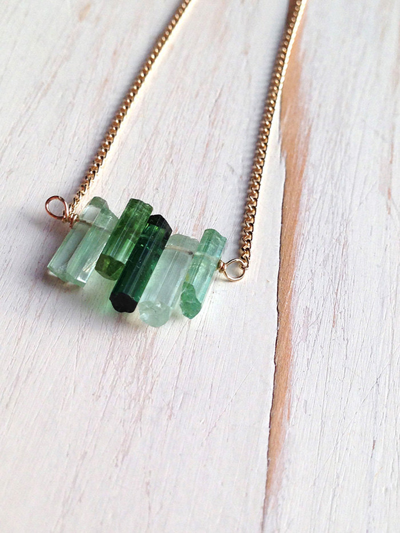 Tourmaline Necklace Tourmaline Jewelry Tourmaline Pendant Etsy