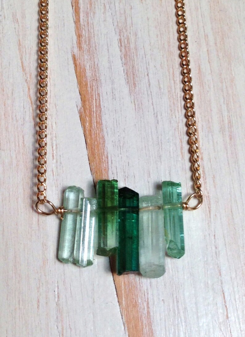 Natural Tourmaline Necklace