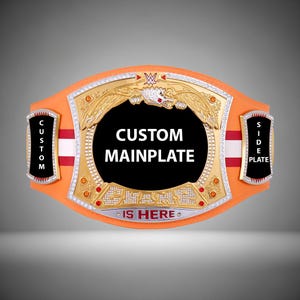John Cena Inspired Spinner Belt | Personalized Replica Title | Limited Fan Belt