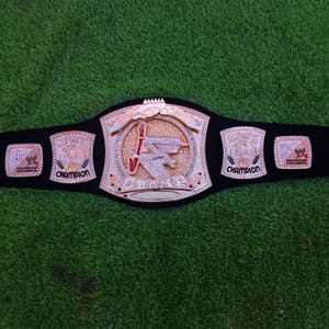 World Heavyweight Spinner Championship Replica Wrestling Title Belt