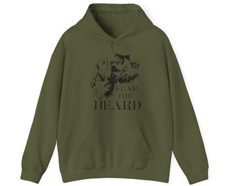 Fear the beard Unisex Heavy Blend Hooded Sweatshirt