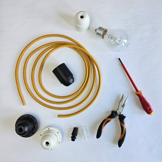 Cable Textil De 2 Núcleos Para Valla Fija, Cable De Lámpara