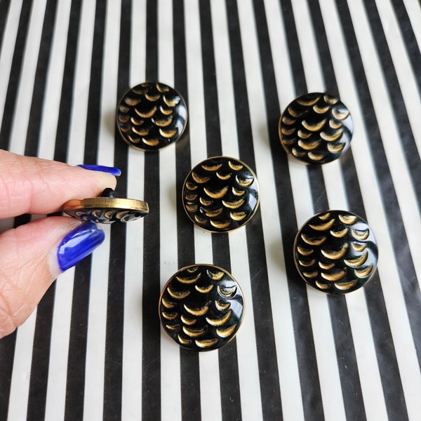 Embossed Buttons - Etsy