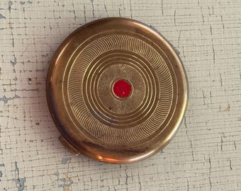 VINTAGE Coty Compact - Round Mirrored Make-Up Container - Cosmetics