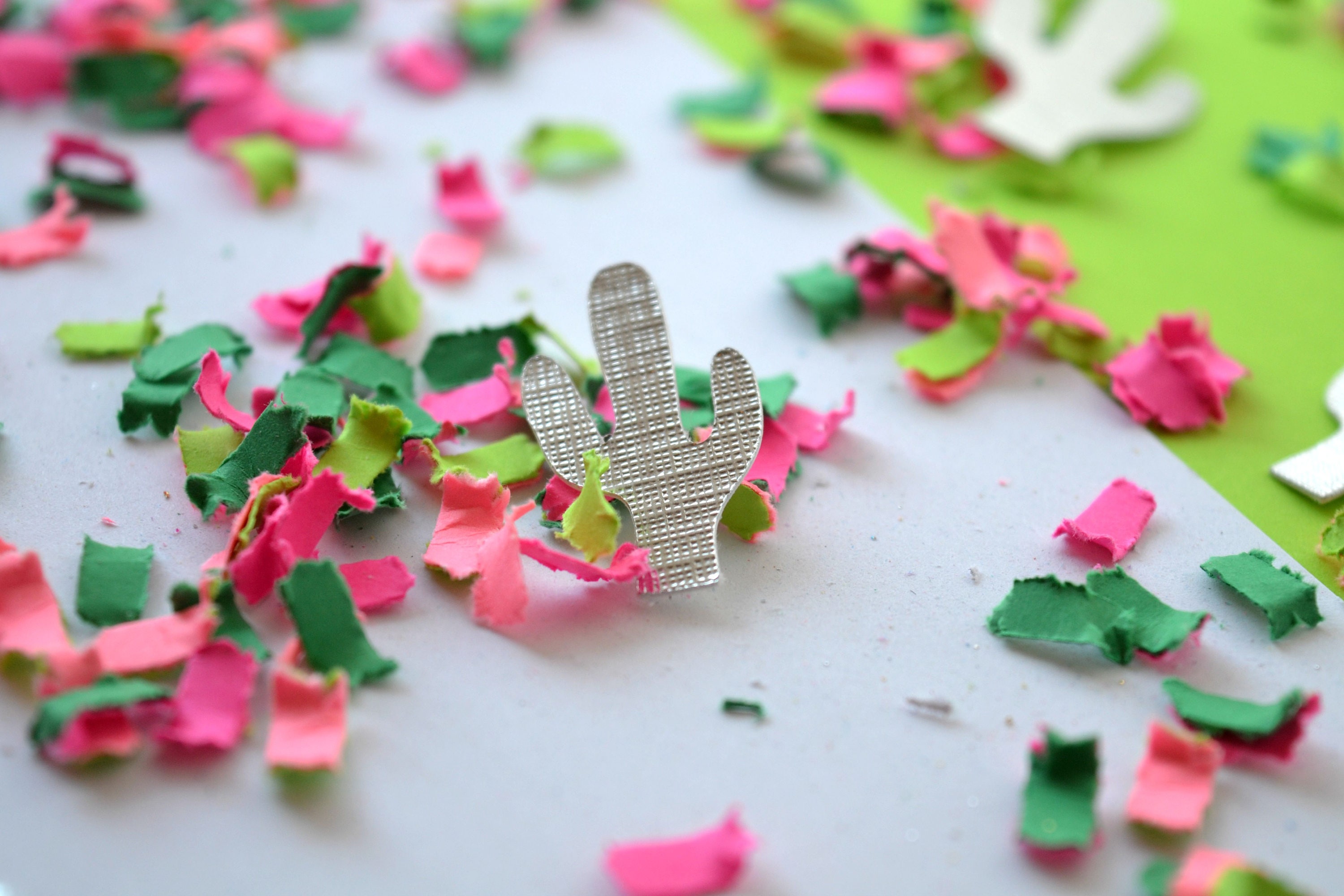 Fiesta Confetti Cactus Confetti Fiesta Party Decor Etsy