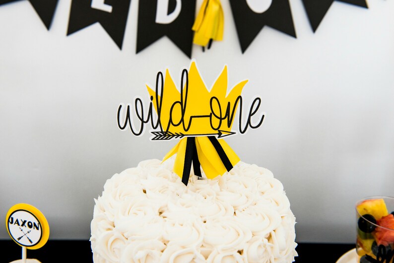 Wild One Birthday Boy Decoration Wild One Photo Banner Photo Banner Wild One Banner Wild One Party Decor Wild One First Birthday
